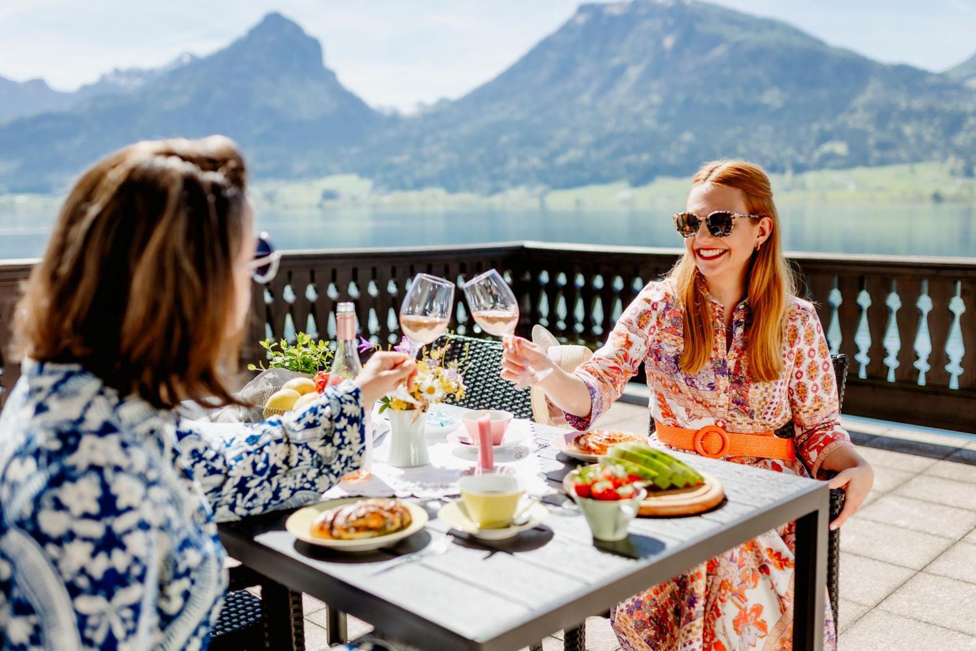 Seebad Appartements Sankt Wolfgang im Salzkammergut Bagian luar foto